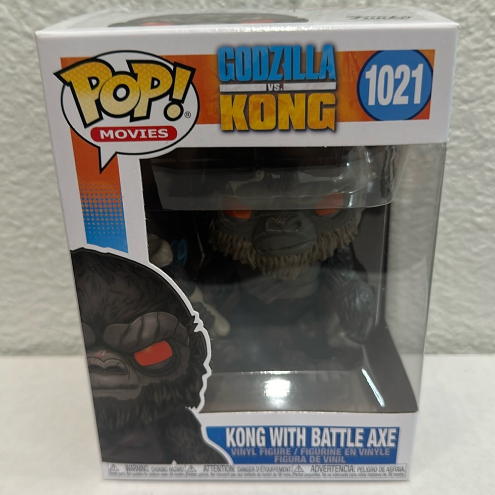 Pop!Funko movies GODZILLA VS KONG: Kong with battle axe